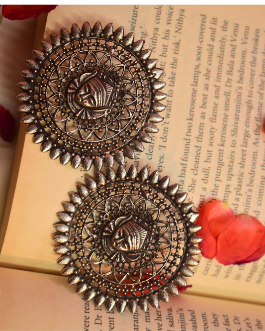 Maa Durga Shakti Mandala Earrings